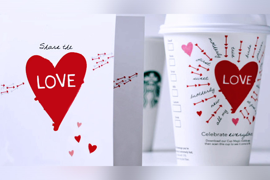 Starbucks Valentine’s Cups