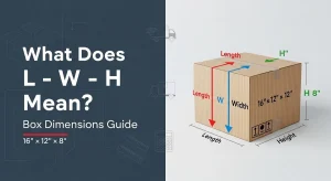 Length × Width × Height Dimensions