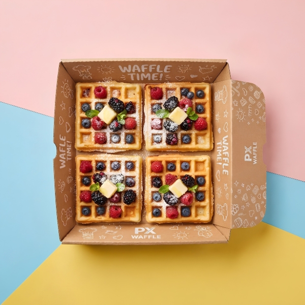 Custom Printed Waffle Trays