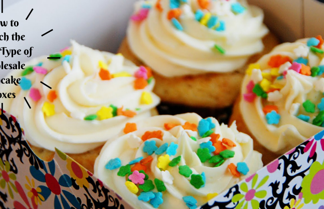 right type of wholesale cupcake boxes