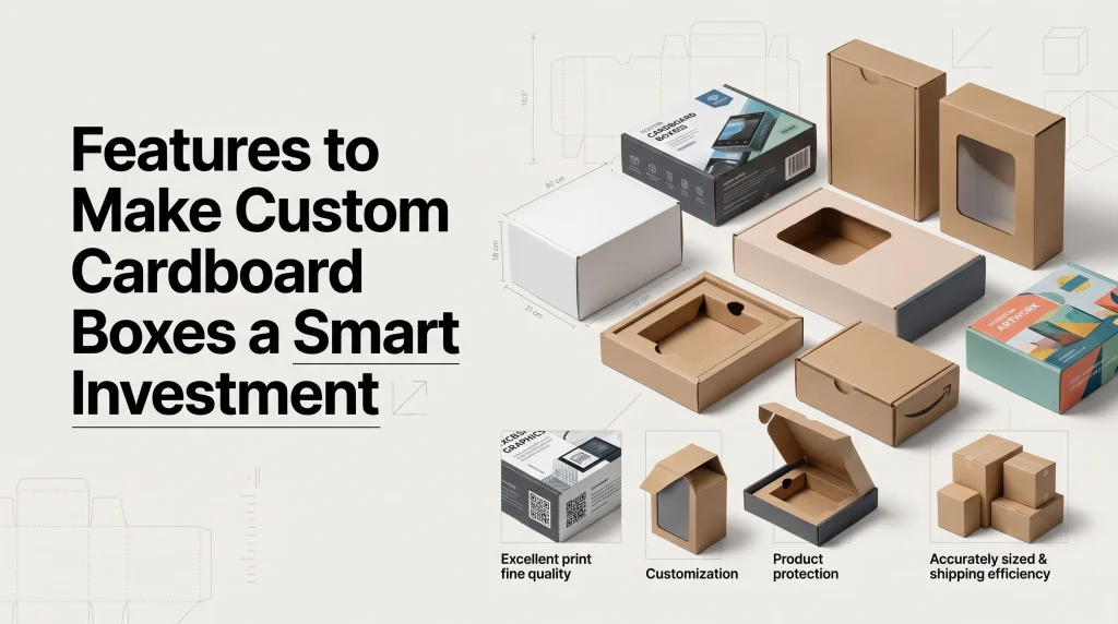 Features to Make Custom Cardboard Boxes a Smart Investment