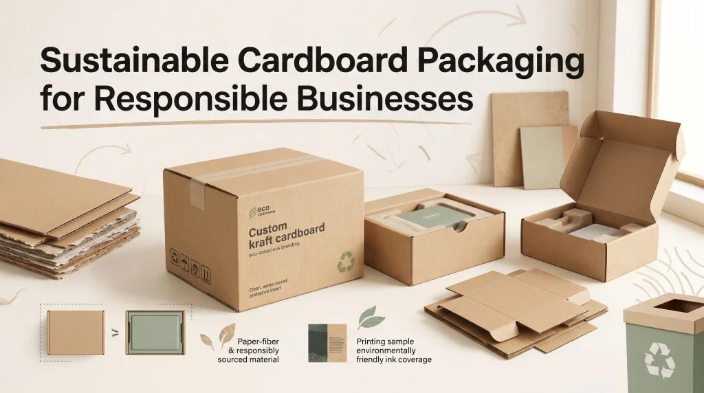 Sustainable Cardboard Packaging for Responsible Businesses