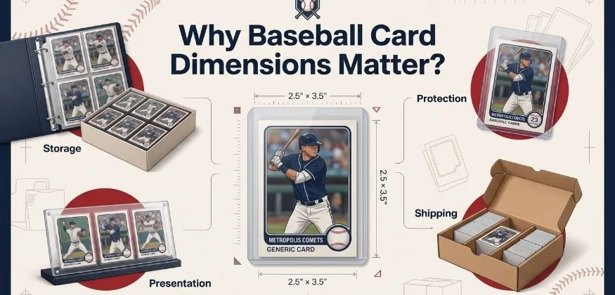 Why Baseball Card Dimensions Matter