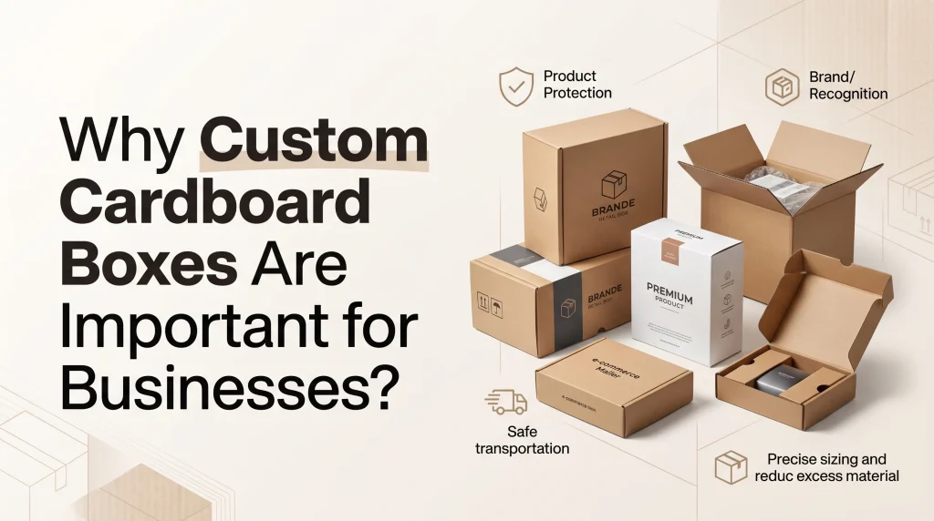 Why Custom Cardboard Boxes Are Important for Businesses