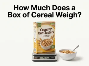 How Much Does a Box of Cereal Weigh?